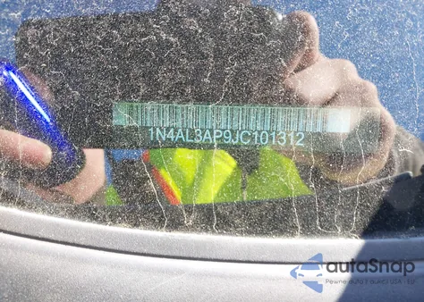 2018 Nissan Altima 2.5 Sr from USA, damaged, VIN 1N4AL3AP9JC101312